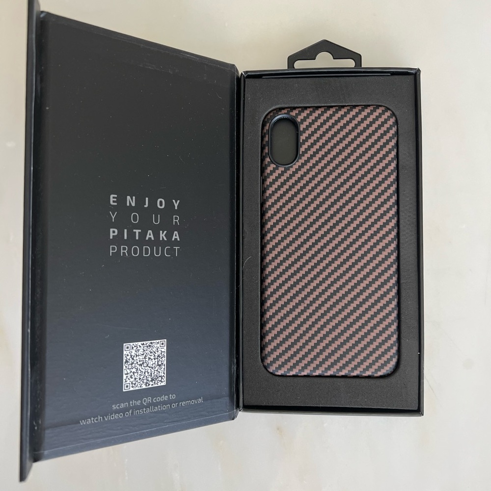 iPhone XS carbon fiber ultralight case NIB